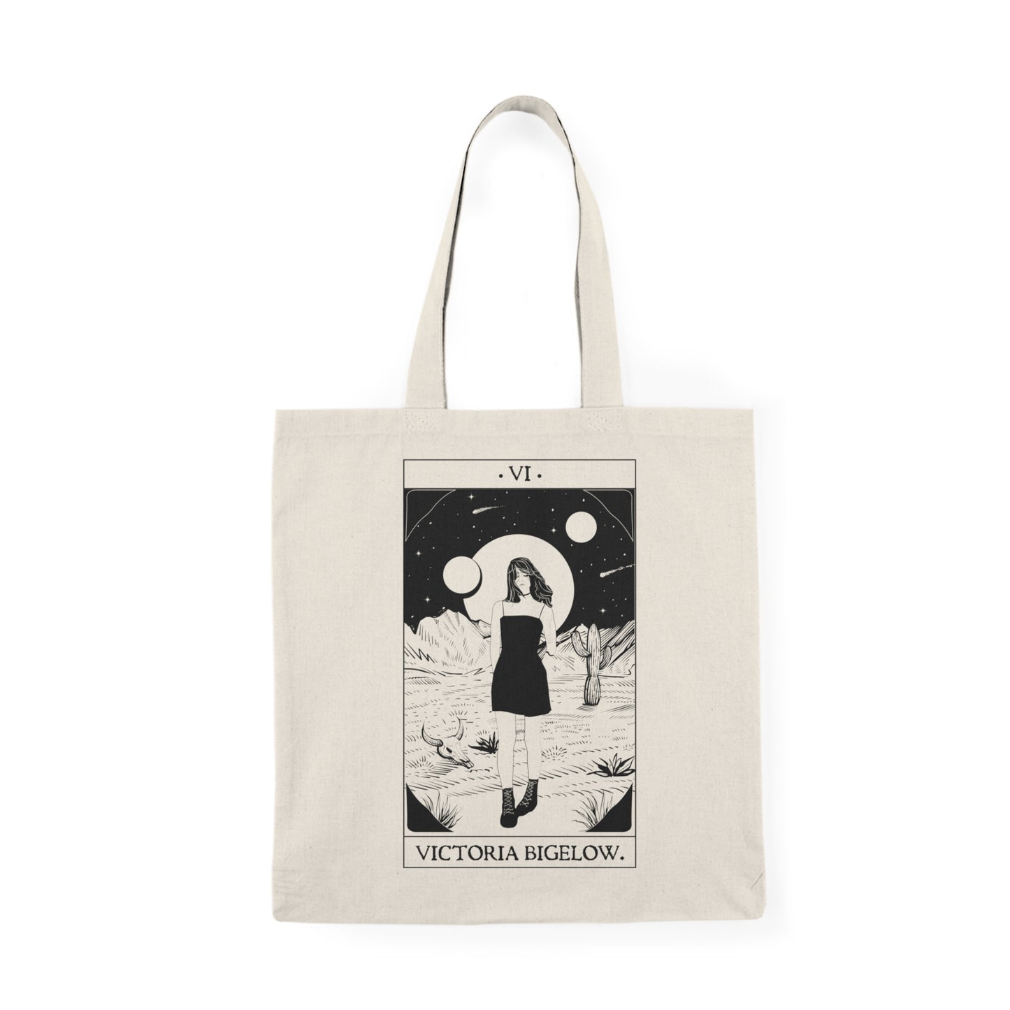 VB Tarot Card Canvas Tote